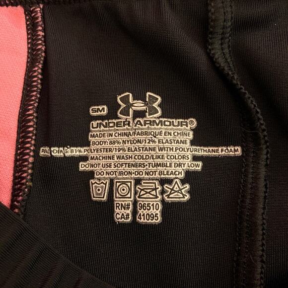 UNDER ARMOUR Women’s MPZ Black Side Padded Compression Shorts / Size: Small - Picture 3 of 10